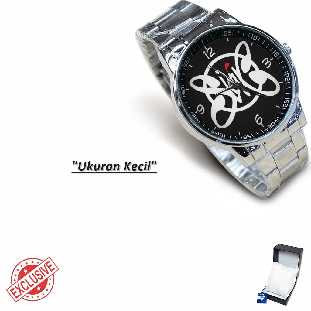 Jam Tangan Rantai Couple SLANK Motif 1