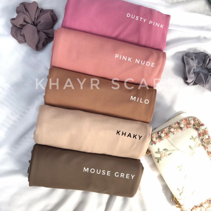 Pasmina Jersi Oval Safiye Pasmina Malay Shawl Malay 185 cm