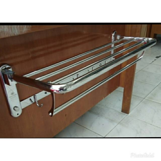 GANTUNGAN HANDUK LIPAT BAHAN STAINLESS