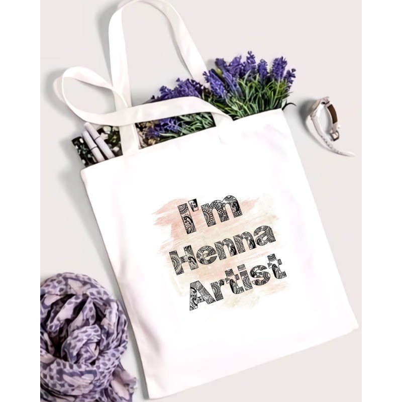 TOTEBAG HENNA TAS HENNA JINJING UKIRAN MODIS