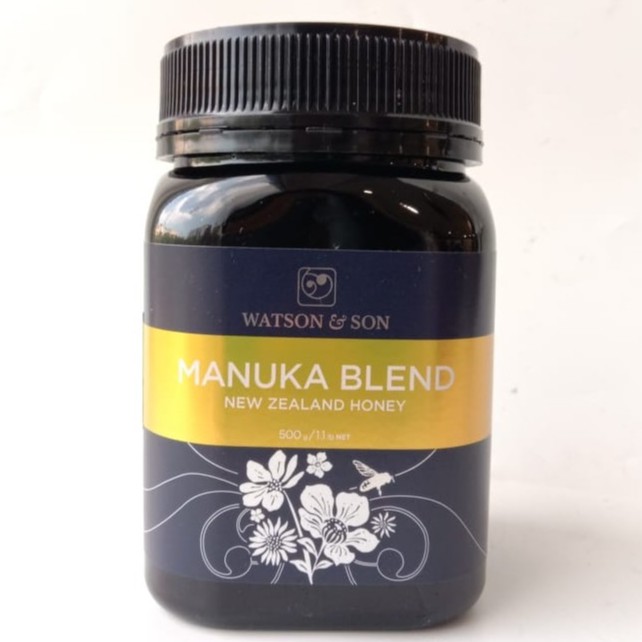 

WATSON & SOON MANUKA BLEND NEW ZEALAND HONEY 500 GR / MADU IMPORT