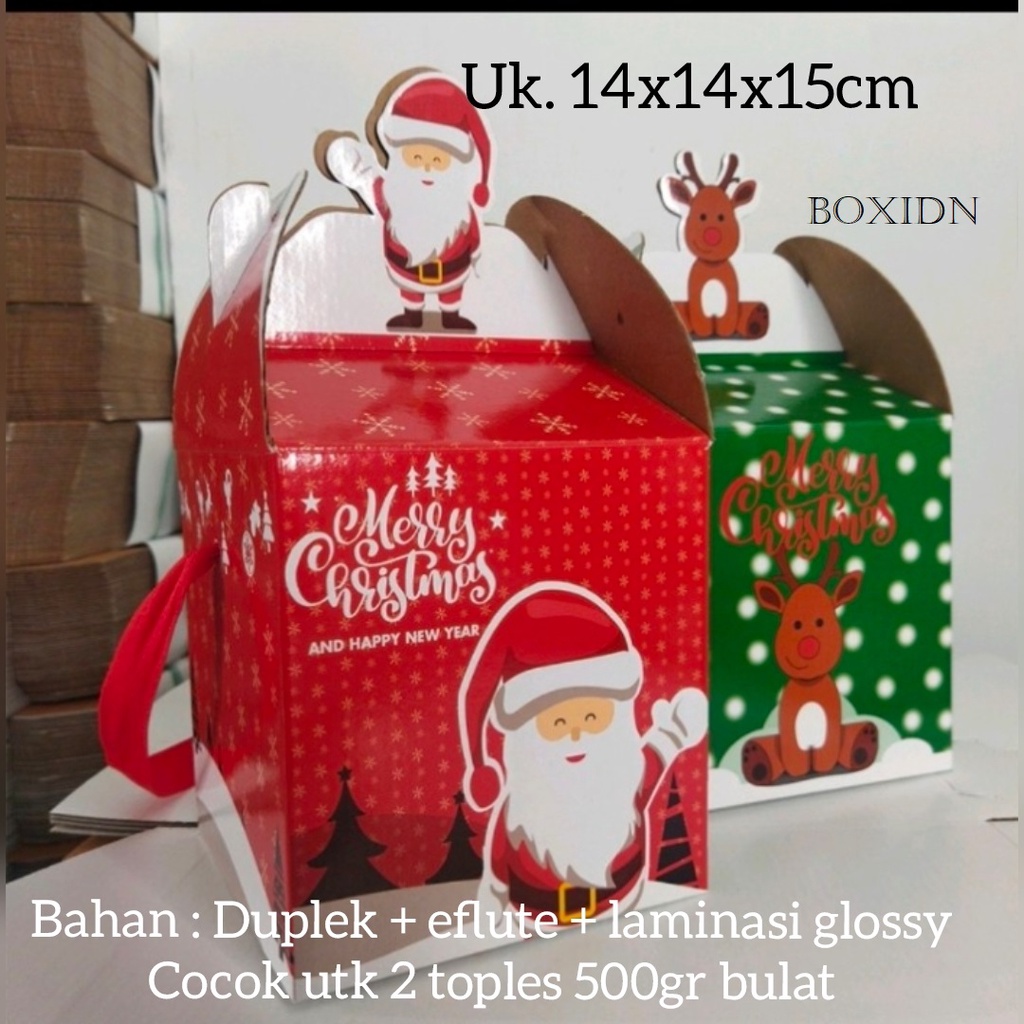 

Eflute Christmas Box Natal 2 toples 500gr bulat Box Natal cookies Box Natal kue kering Box Natal Kuker Box Hampers Natal Box Parcel Natal Box Packaging Natal Dus Natal Kotak Natal Kardus Natal Box Natal Premium Tebal