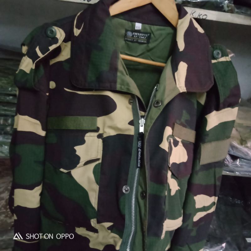 jaket loreng nato