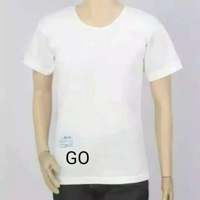 ago KAOS OBLONG SWAN Pria By RIDER Kaos Dalam Cowok Pakaian Lengan Pendek