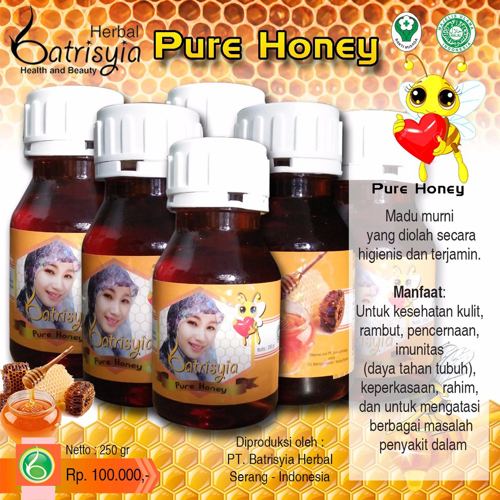 100% Pure Honey Batrisyia