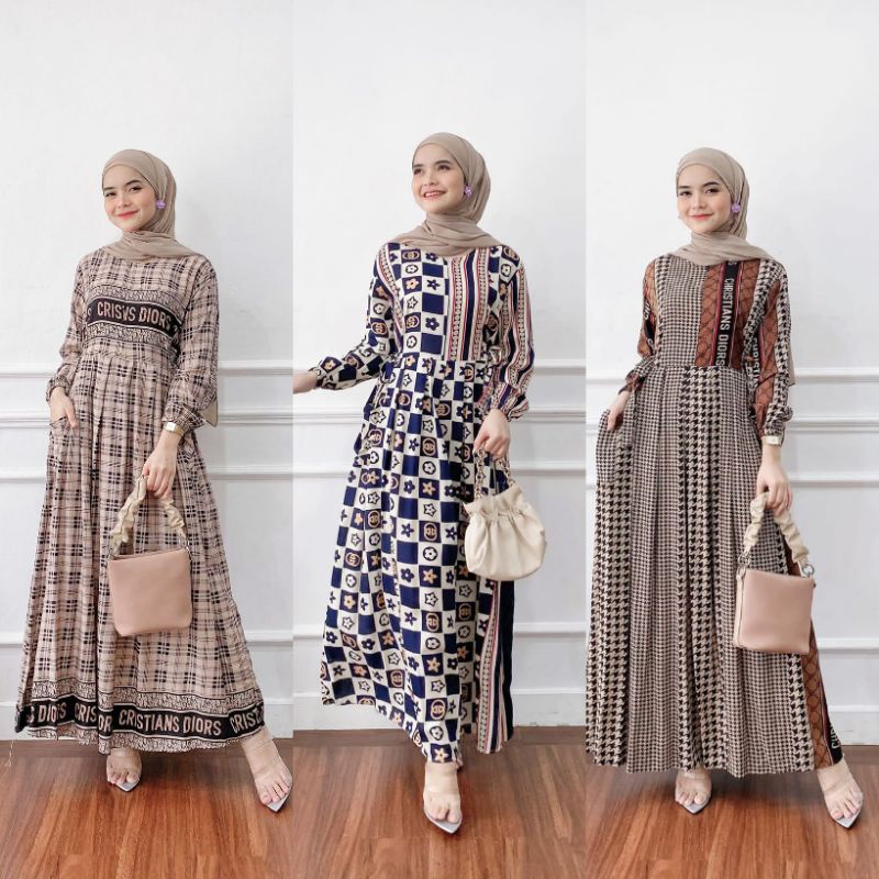 Milea Dress/Gamis Milea by hd.id Busui Friendly