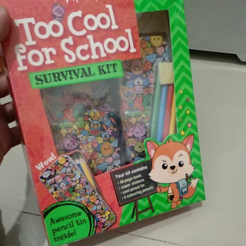 

Too Cool for School survival kit
