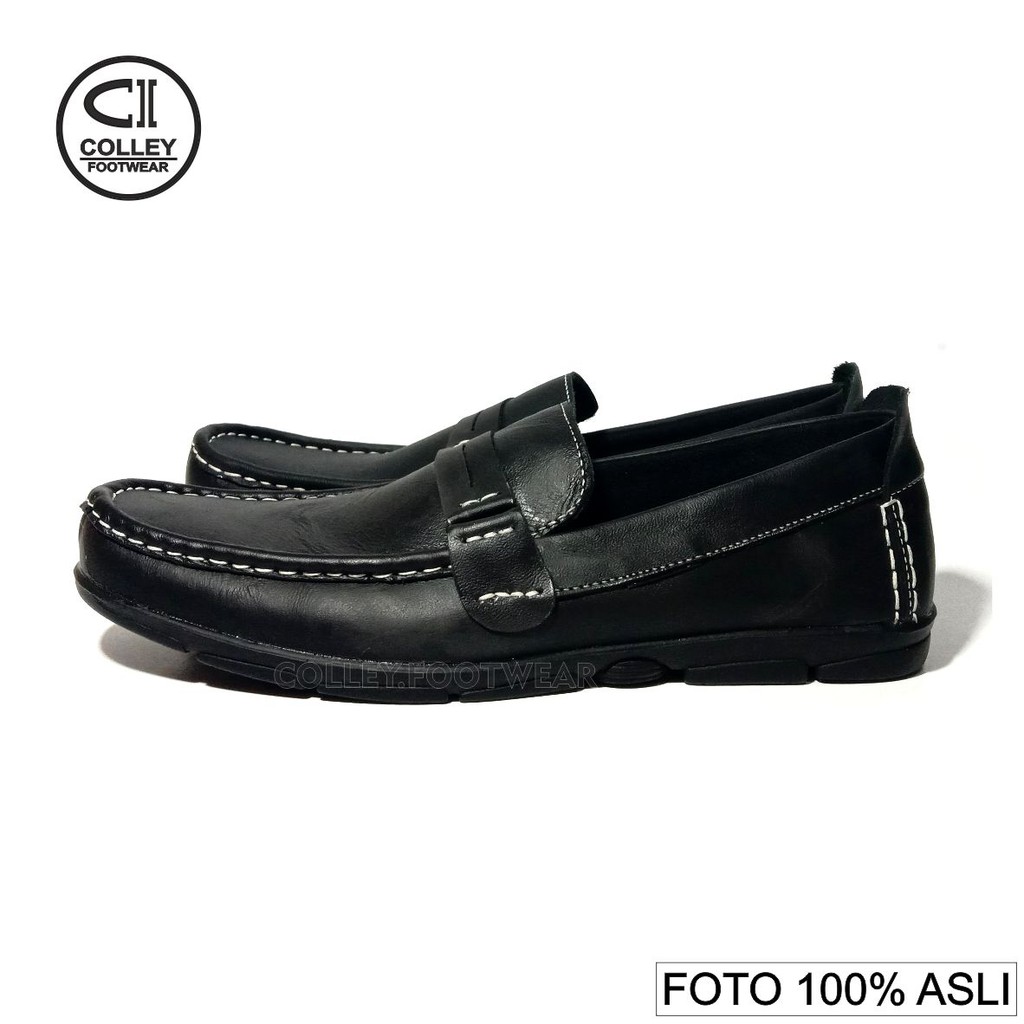 COD - SEPATU PRIA KULIT ASLI / PANTOFEL SANTAI / CASUAL LEATHER SHOES CLY-DSI-017