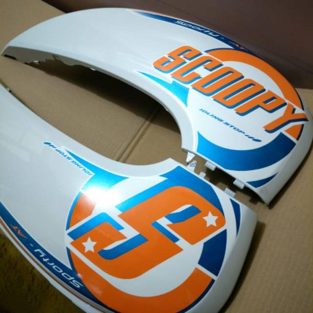 Body belakang scoopy fi 2013-2016 set kiri kanan