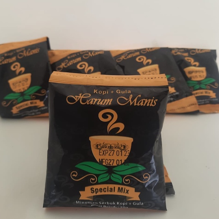 

Kopi Special Mix Sachet HarumManis.