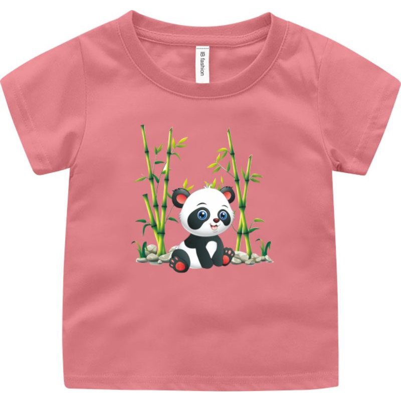 ((IB))KAOS ANAK2 UNISEX/PANDA DIGITAL SABLON