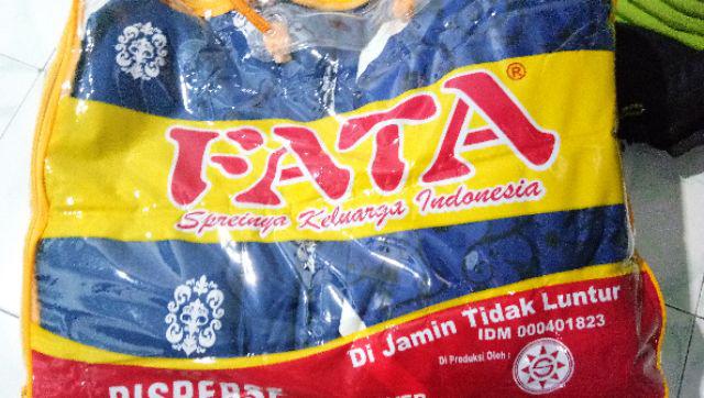 Fata - Bed Cover Set Ibiza Blue King Size 180x200 / Queen Size 160x200