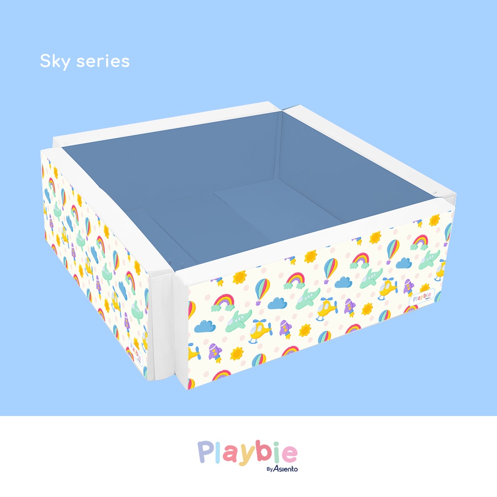 Pattern Sky 4 Bumper Box / Bumper Bed / Alas Bayi / Matras Bayi / Tempat Tidur Bayi