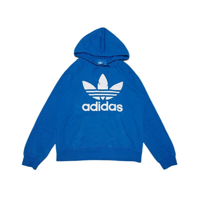 Hoodie Adidas Trefoil blue