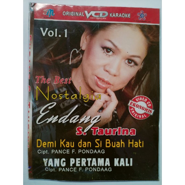 VCD original the best nostalgia endang s taurina