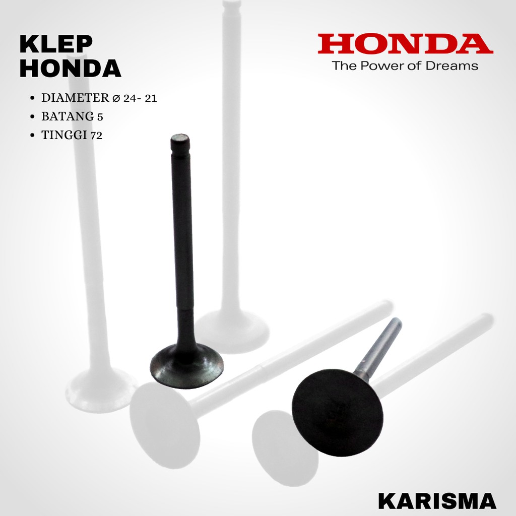 Klep honda karisma original