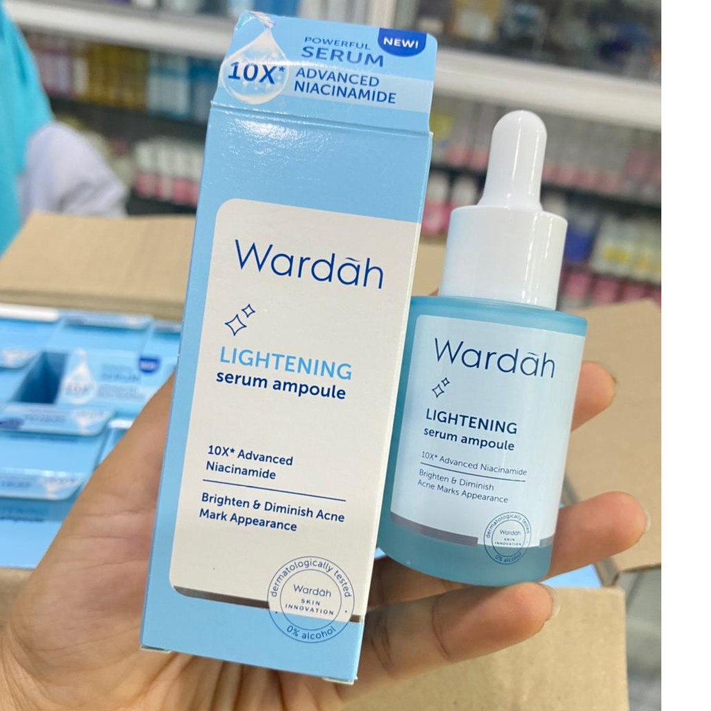 Wardah Lightening Serum Ampoule 10x Advanced Niacinamide