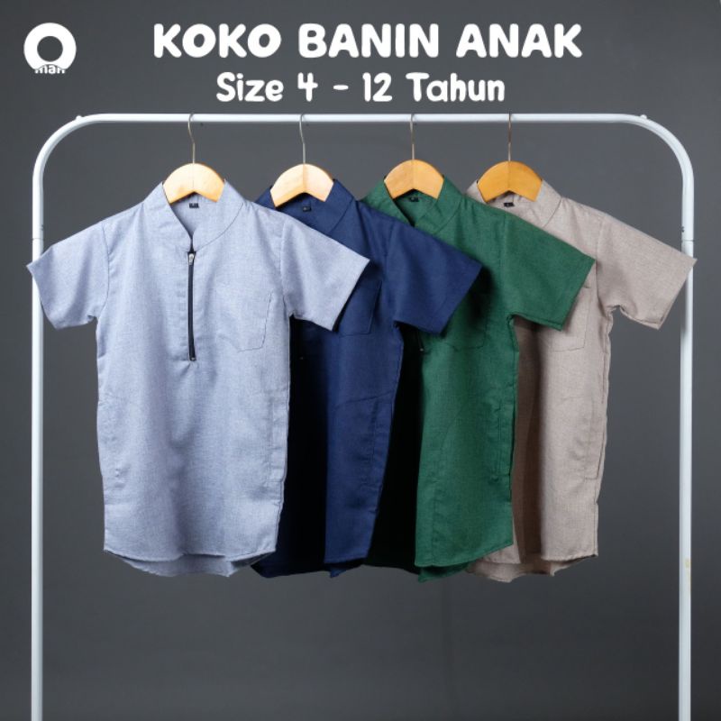 KOKO BANIN ANAK BAJU MUSLIM LAKI MADINAH PREMIUM 4-12 TAHUN