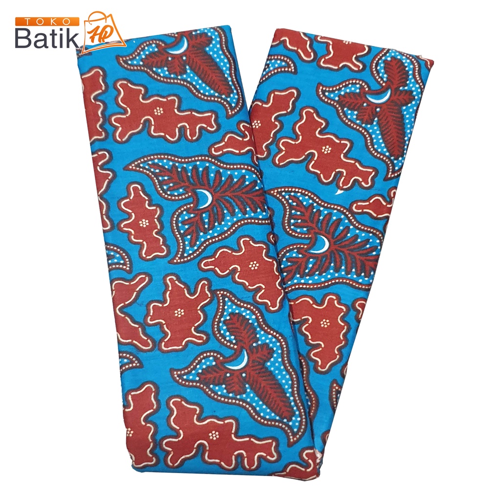 Bahan Banyumas Printing Khas Banyumasan Biru Manis / Kain Bahan Batik