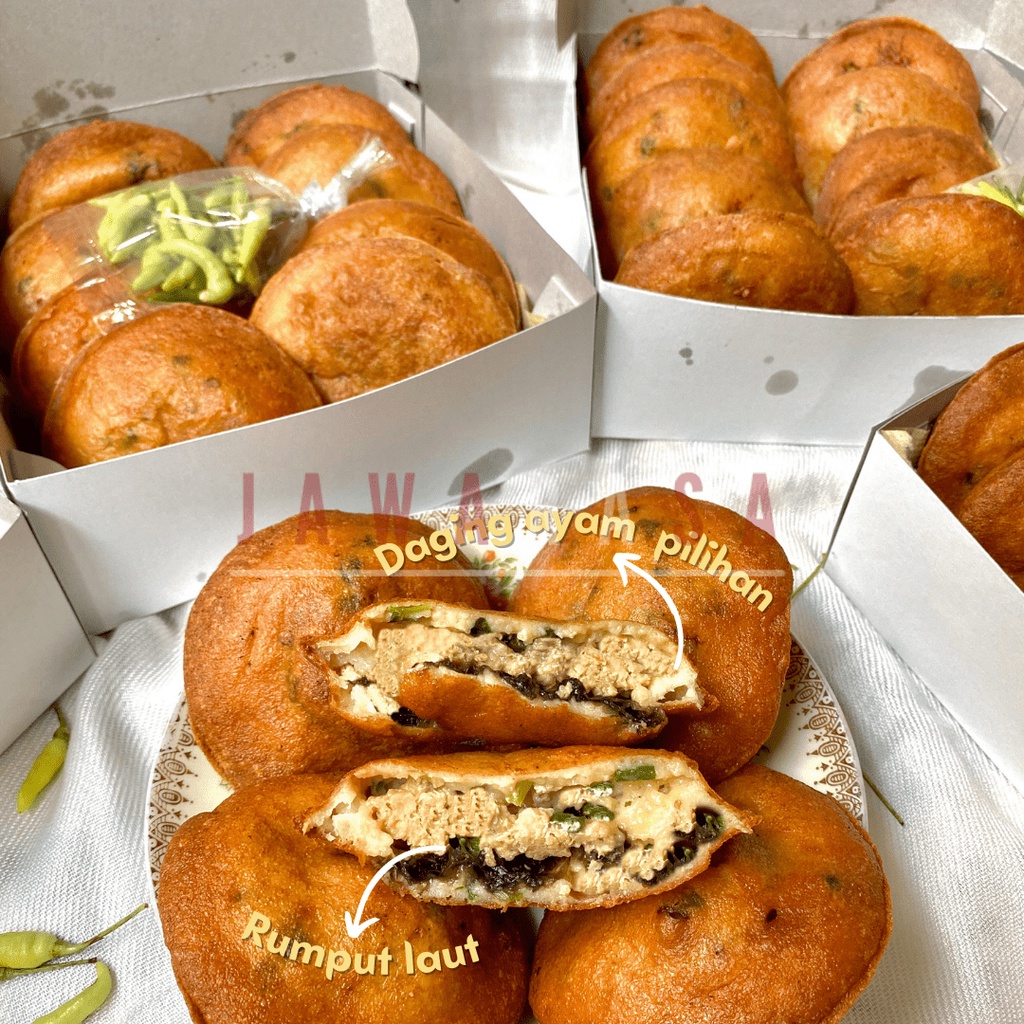 Ote Ote Porong Ayam Rumput Laut Frozen / Ote Ote Frozen / Ote Ote Ayam-1