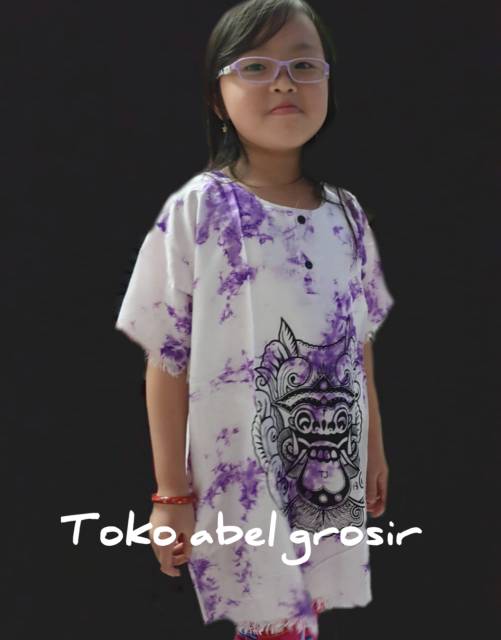 dari 5 sampai 10 tahun bisa pakai baju bali abg katun dsr putih