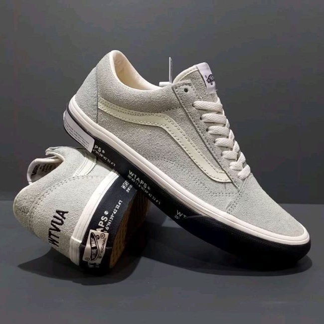 SEPATU VANS OLD SKOOL WTAPS GPS BLACK ORANGE 100% BNIB ORIGINAL MADE IN CHINA SEPATU SNEAKERS PRIA W