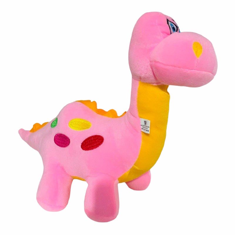 Boneka Dinosaurus Tompel Warna Warni 6 Varian Warna Berlabel SNI