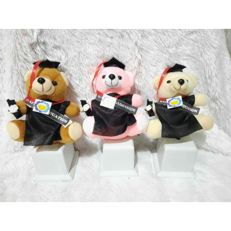 BONEKA BERUANG PIALA WISUDA