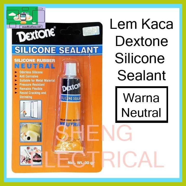 

R4E5Et- Lem Kaca Lem Aquarium Dextone Silicone Rubber Sealant Fyhf7T-
