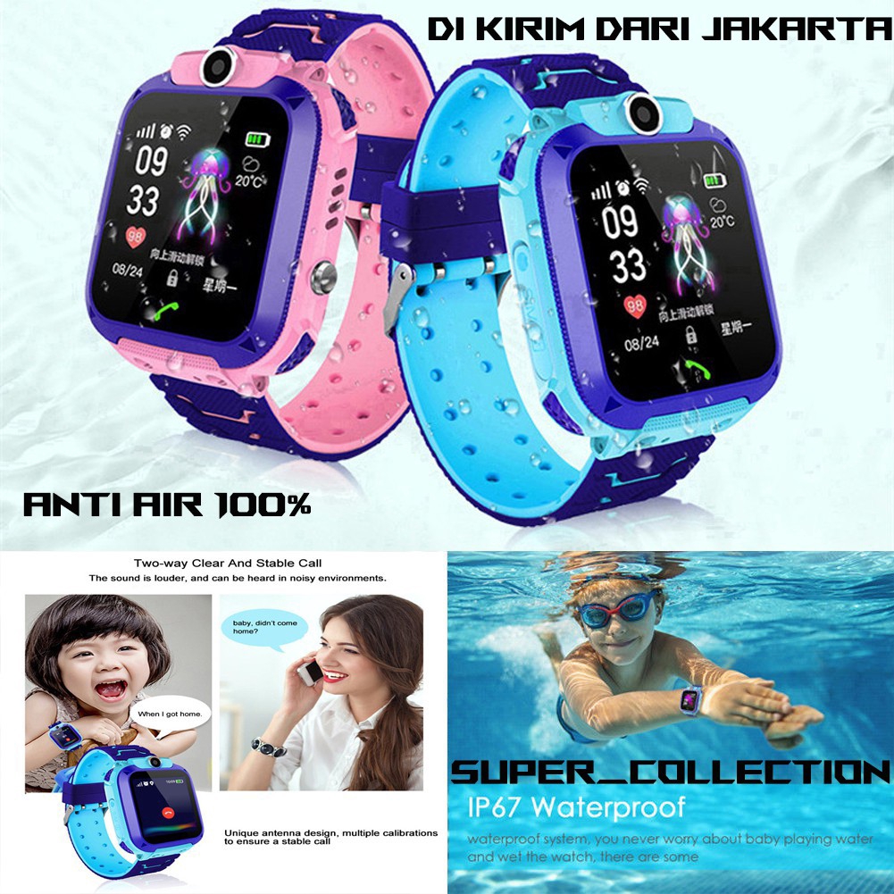 Jam Tangan Imo Q12 IP67 Anti Air Bisa bawa Berenang  / Smartwatch Imo Waterproof IP67 Kekinian
