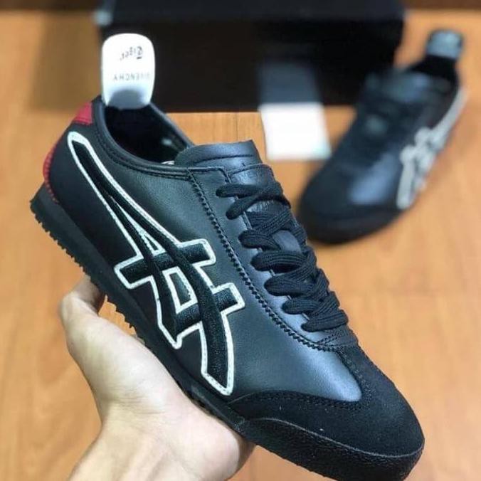 TERBARU SEPATU ONITSUKA TIGER MEXICO 66 GIVENCHY BLACK ORIGINAL QUALITY