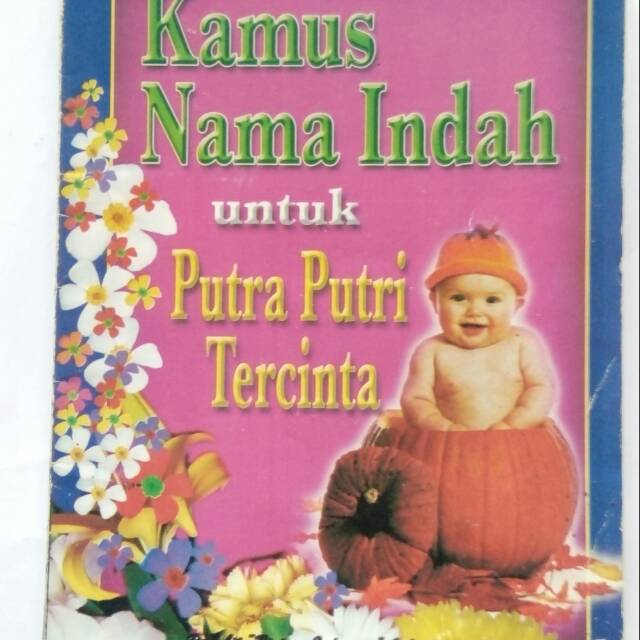 Jual Original Bekas Kamus Nama Indah Untuk Putra Putri Tercinta