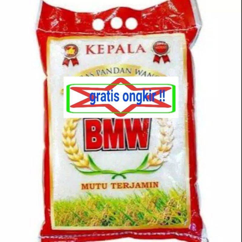 

Beras bmw merah 5kg [beras bulat=short grain]