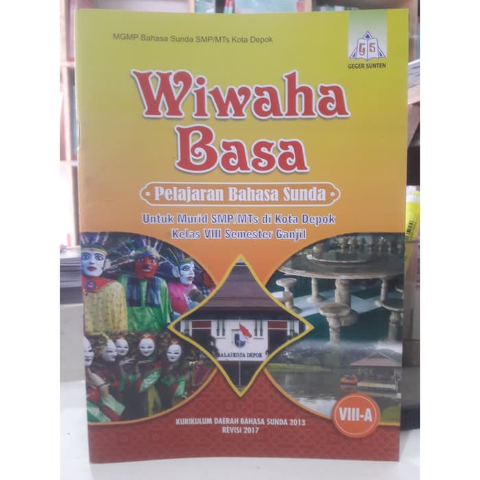 Wiwaha Basa Bahasa Sunda Kota Depok Kelas 8a Smp Mts Geger Sunten Shopee Indonesia