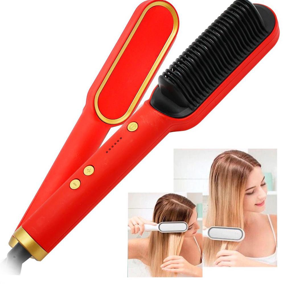 familygame SISIR CATOKAN gz000005 straight comb temperture control hair straightener catokan rambut lurus  C002