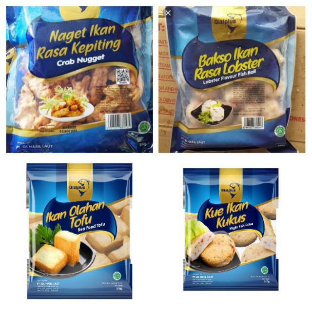 

Giziplus Bakso Ikan 250Gram