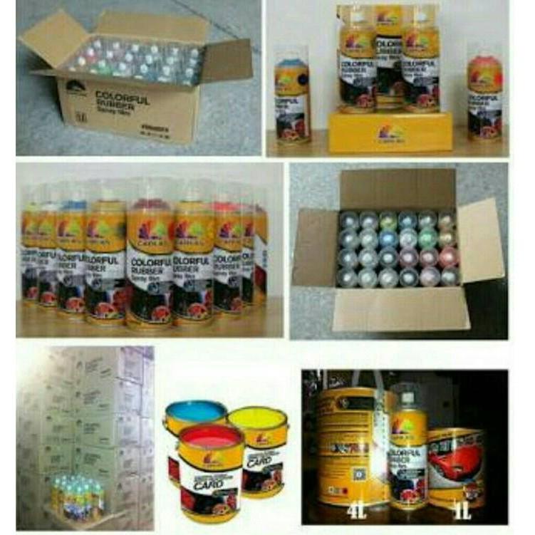 

[PROMO MT944] CARLAS RUBBER PAINT Standard Colour Varian Terlaris