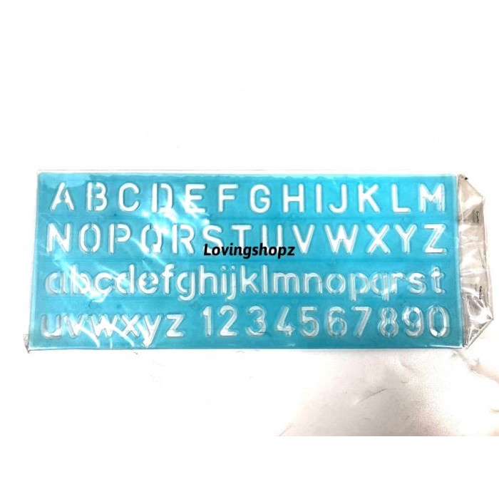 

Diskon Penggaris Cetakan Abjad Uk.11,5 X 28 Cm Diskon