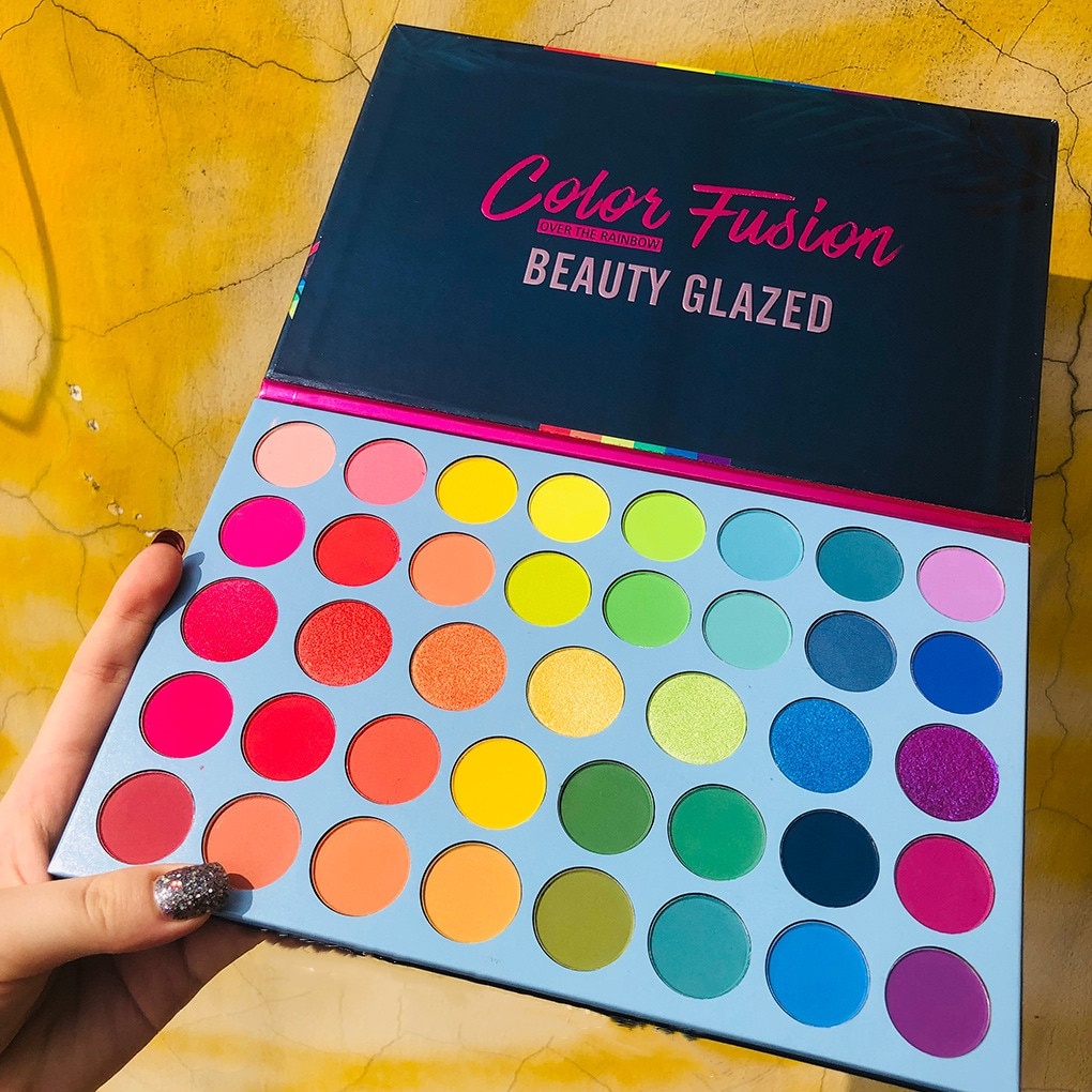 Beauty Glazed Color Fusion 39 Color Eyeshadow Beauty Glazed Eyeshadow Pallete Beauty Glazed Eyeshadow Palette Beauty Glazed Eye Shadow Beauty Glazed