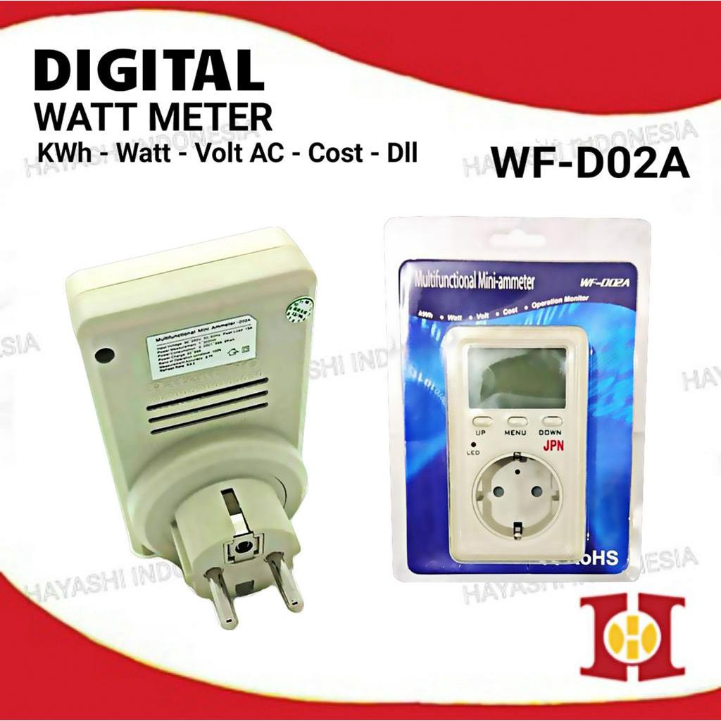 Pengukur Listrik KWh Digital Power Meter Volt Amper Watt Meter