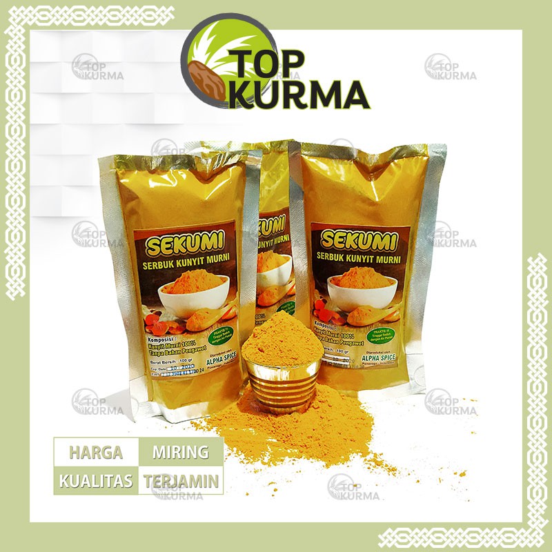 

Serbuk Kunyit Sekumi - Minuman Herbal - Kesehatan