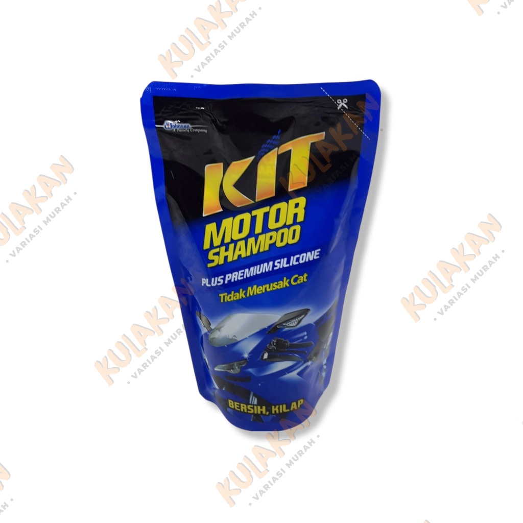 Kit Motor Shampoo 200ml Pouch Kit Shampoo Refill 200 ml Sabun Cuci Motor Detailing