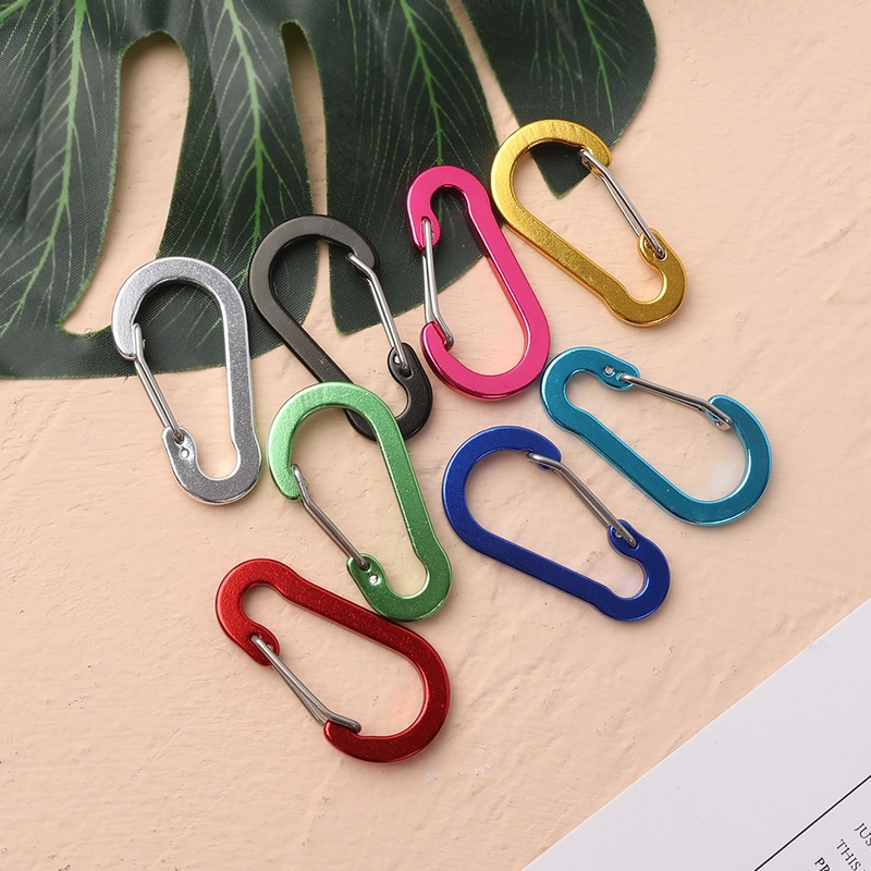 Carabiner Bahan Aluminum Alloy Untuk Camping / Climbing