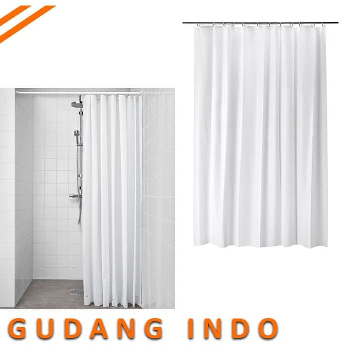 Jual Bjarsen Tirai Kamar Mandi Tirai Shower Shower Curtain X Shopee Indonesia