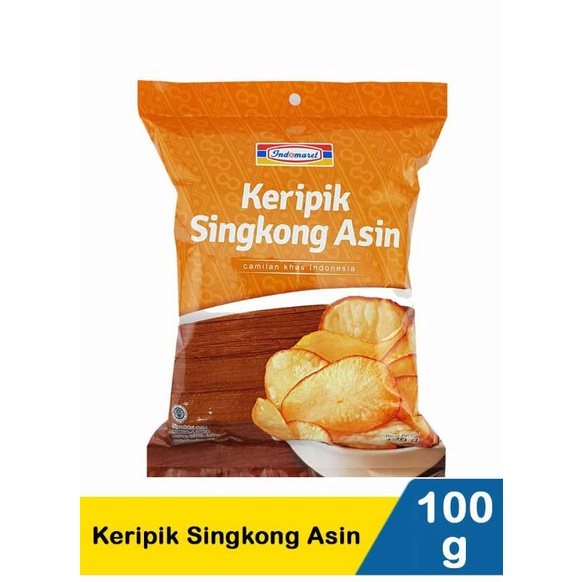 

Indomaret Keripik Singkong Asin 100G