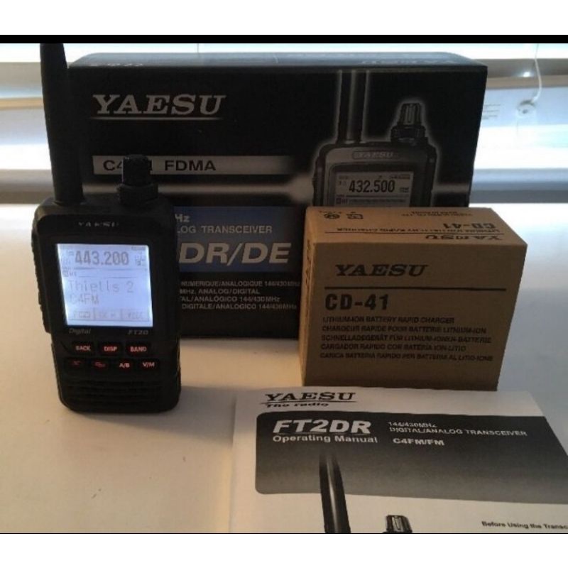 HT YAESU FT-2DR touch screen FT2DR WATERPROOF IPX5 ORIGINAL