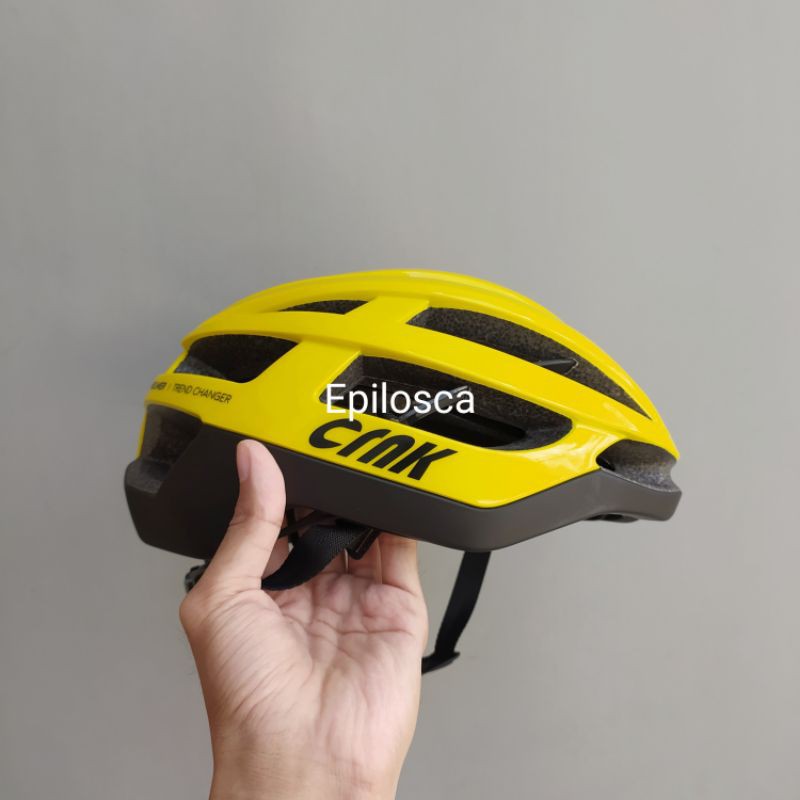 Helm Sepeda Crnk Helmer (Yellow)