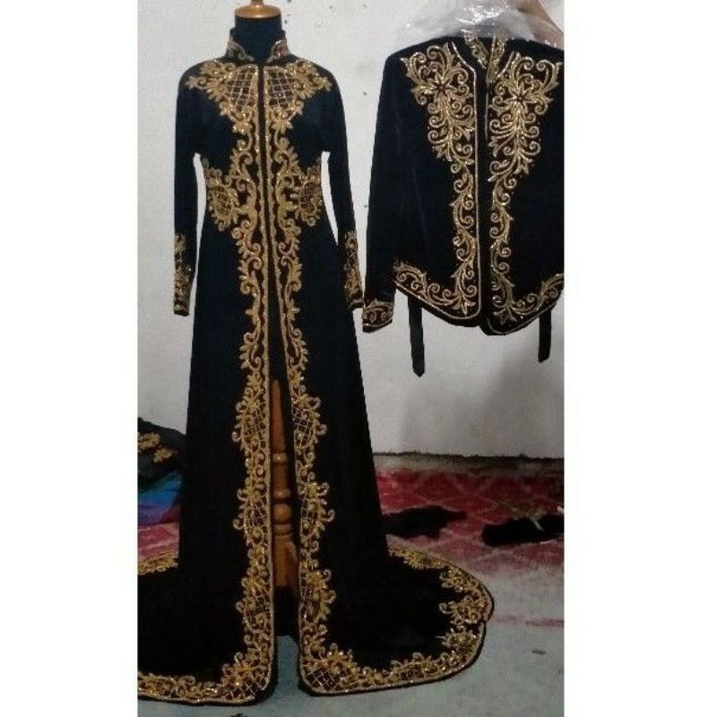 Set couple baju Jawa cewek cowok saja tanpa kain sama blangkon