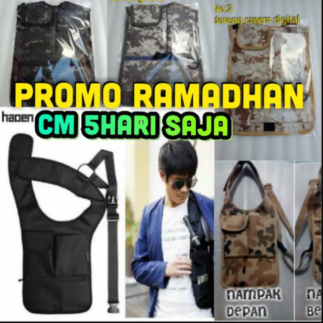 Tas fbi gadget soulderr bag  tersembunyi tas polisi police tactical