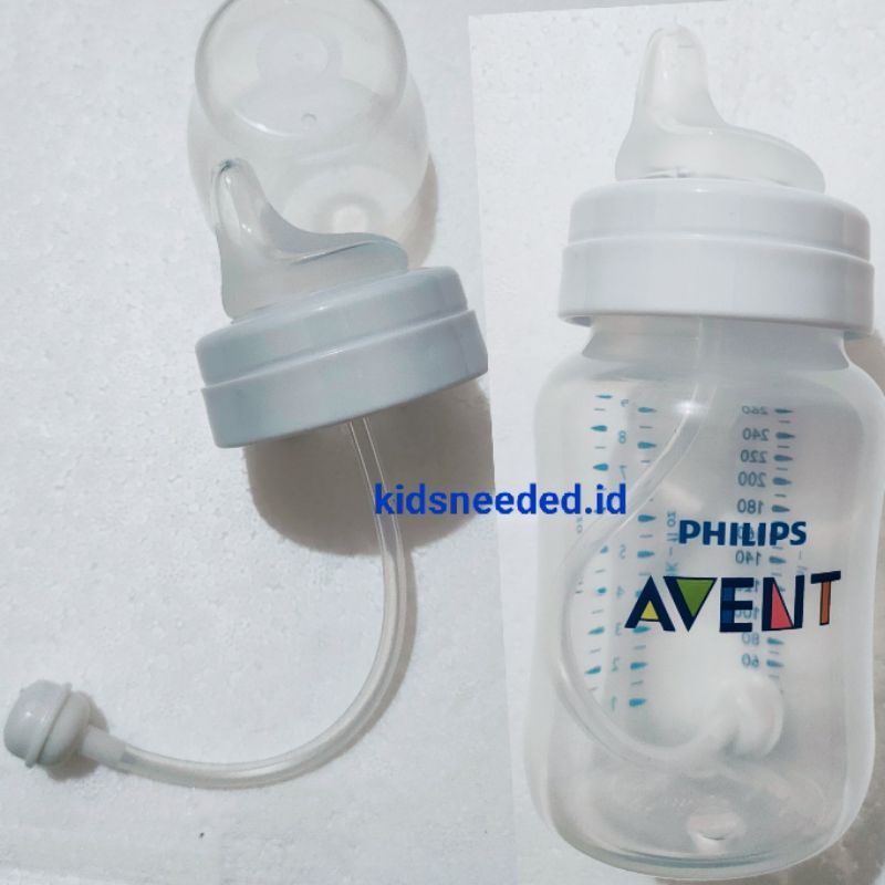 Dot Sedotan Sippy Cup Wideneck SPC103(Tanpa Botol) Untuk Botol Pigeon Wideneck dan Philip Avent Clasic